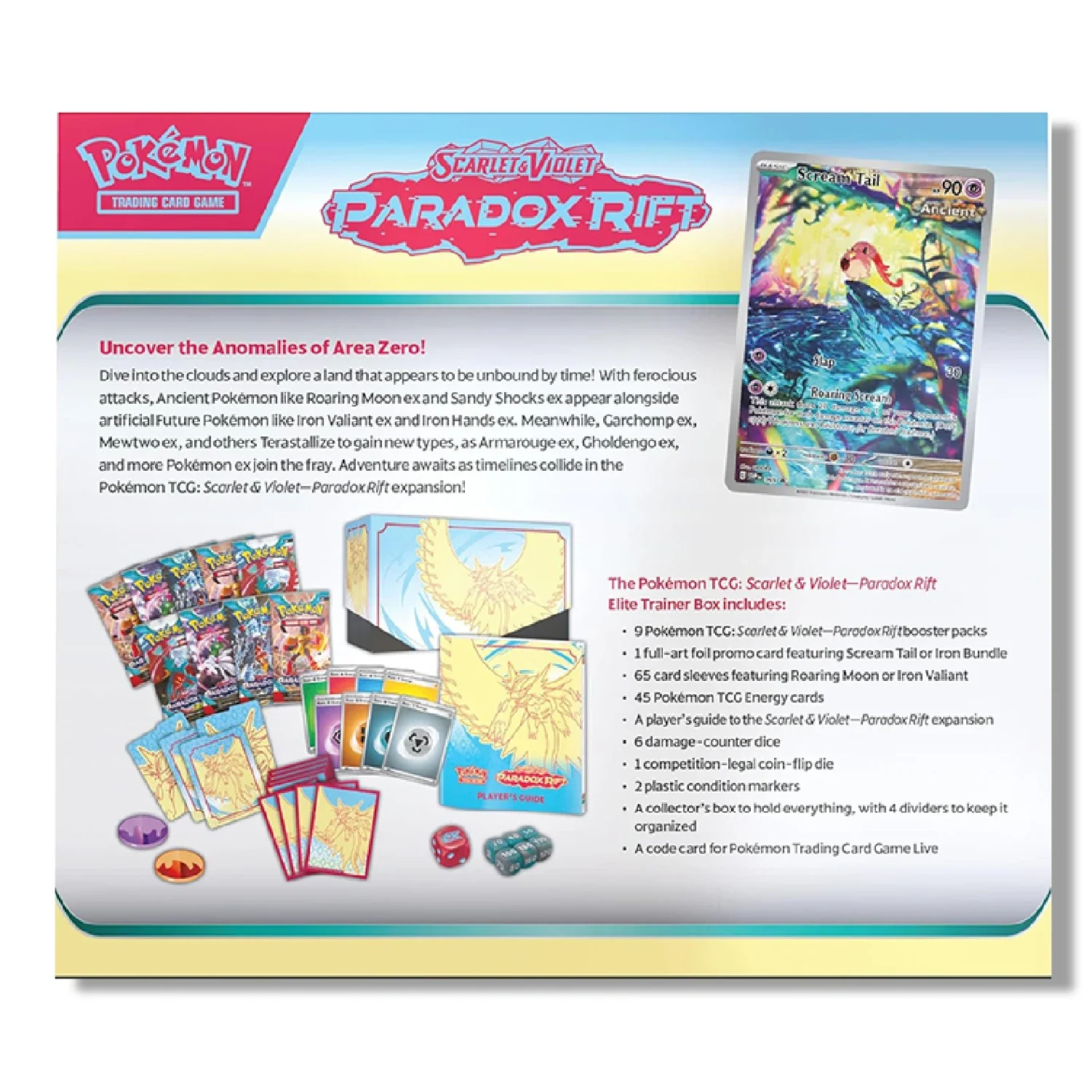 Pokemon TCG: Paradox Rift - 10x Elite Trainer Box [Sealed Case] - Image 6