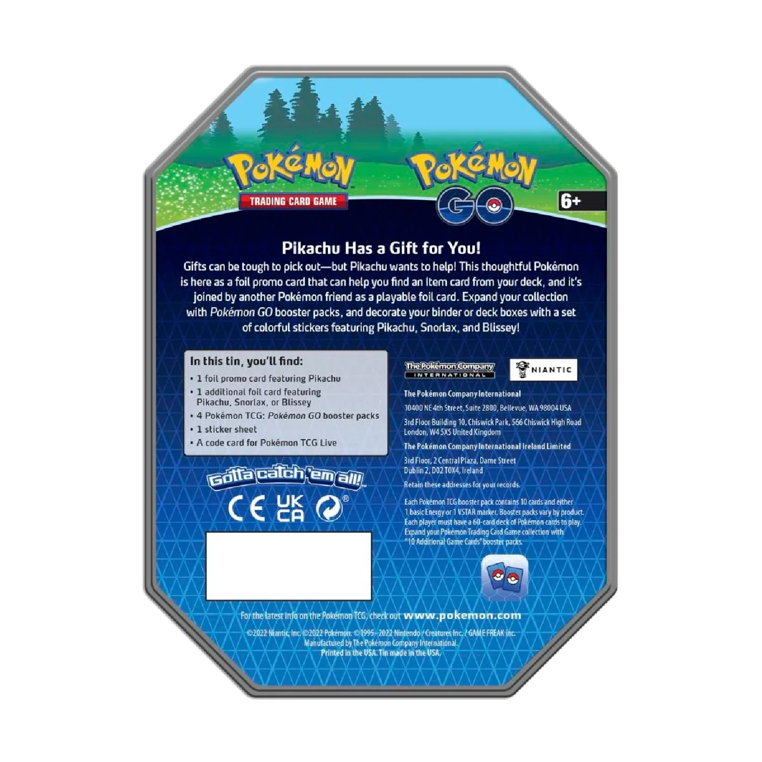 Pokemon TCG: Pokemon GO Tin (Pikachu) - Image 4