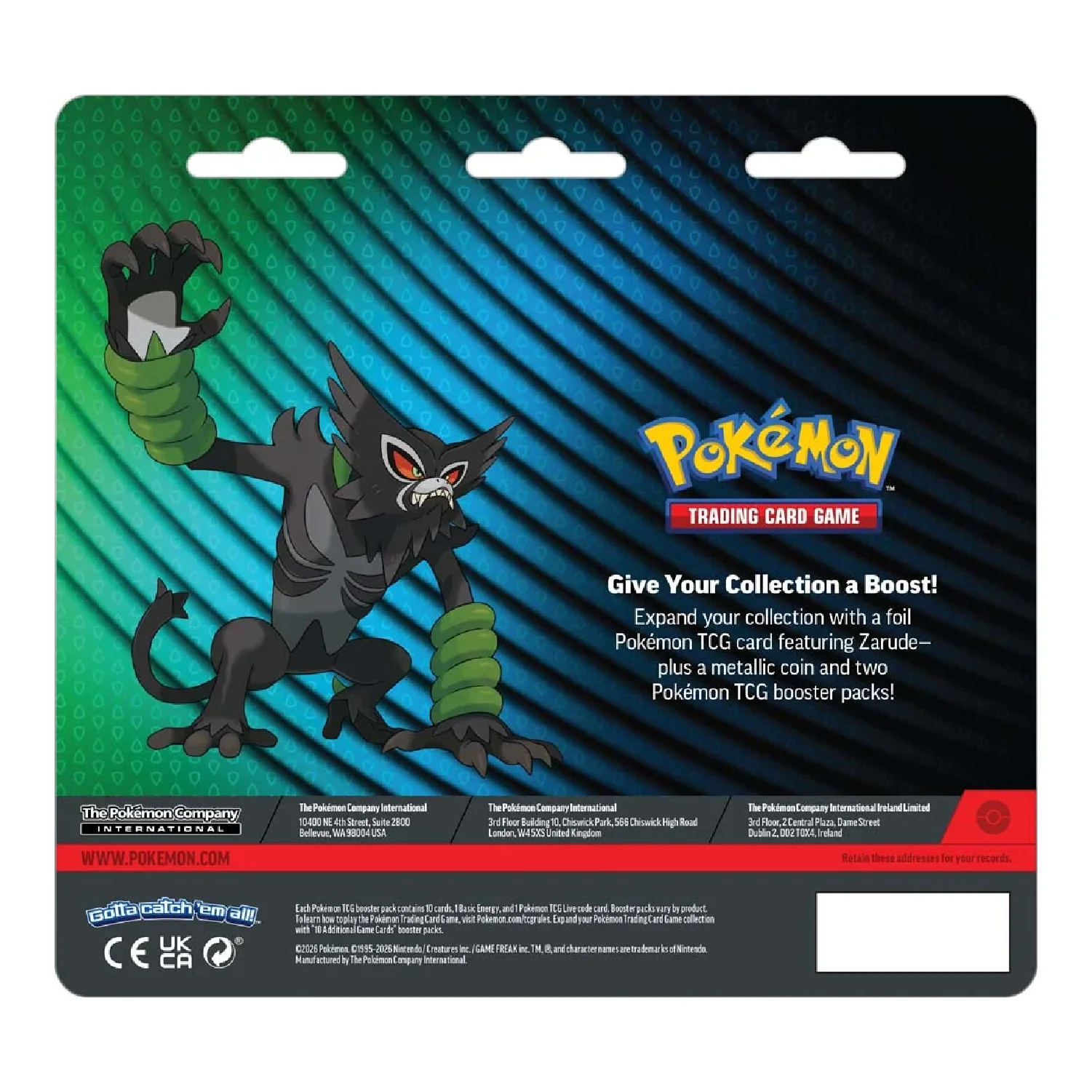 Pokemon TCG: Zarude 2-Pack Blister - Image 3